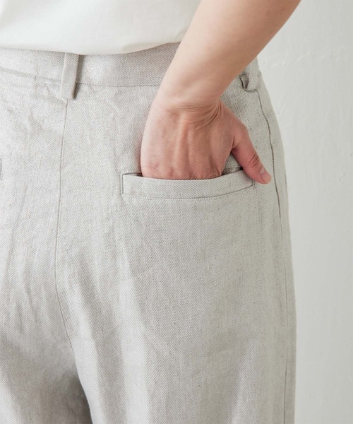 GALLARDAGALANTE（ガリャルダガランテ）の「箔プリントタックワイドパンツ（チノパンツ・レディース・ゴールド/シルバー・0/1）」の21枚目の写真