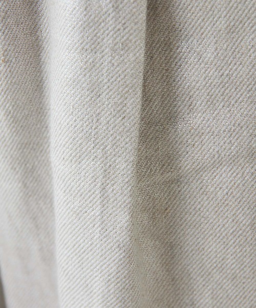 GALLARDAGALANTE（ガリャルダガランテ）の「箔プリントタックワイドパンツ（チノパンツ・レディース・ゴールド/シルバー・0/1）」の6枚目の写真