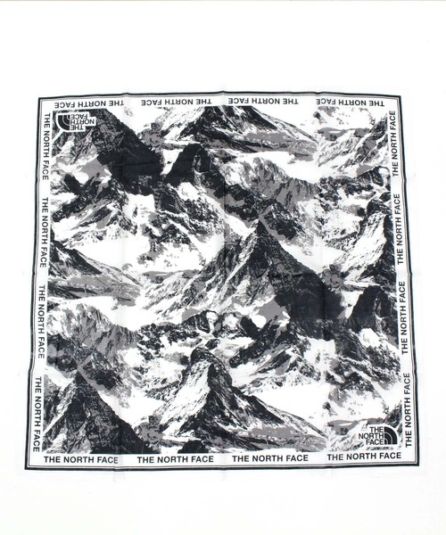 THE NORTH FACE(ザノースフェイス)の「バンダナ ハンカチ キャンピング マウンテン BANDANA_CAMPING_MOUNTAIN(バンダナ/スカーフ・メンズ・B/C/D/E・ONE)」の1枚目の写真
