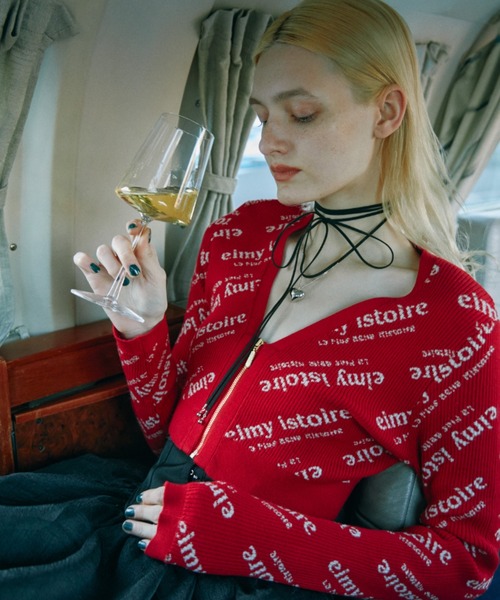 EIMY ISTOIRE（エイミーイストワール）の「Plump Heartリボンチョーカー（ネックレス・レディース・シルバー/ゴールド・FREE）」の3枚目の写真