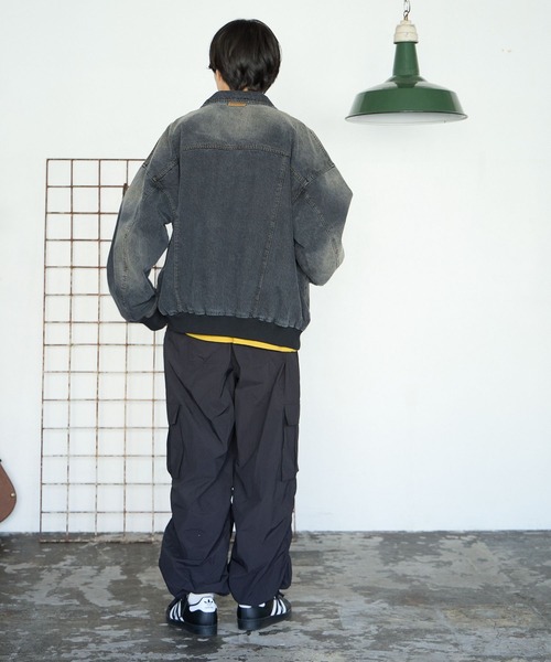 PBLIM（ページボーイリム）の「PBLIM/シャーリングカーゴパンツ（カーゴパンツ・レディース・ブラック/グレー/カーキ・MEDIUM/LARGE）」の8枚目の写真