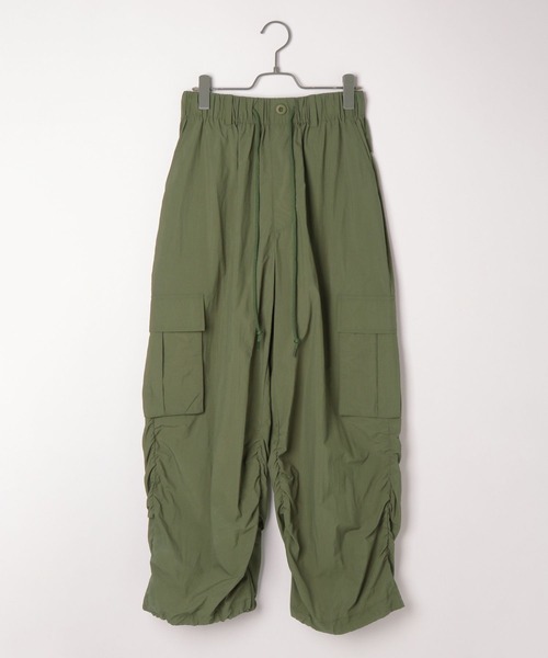 PBLIM（ページボーイリム）の「PBLIM/シャーリングカーゴパンツ（カーゴパンツ・レディース・ブラック/グレー/カーキ・MEDIUM/LARGE）」の16枚目の写真