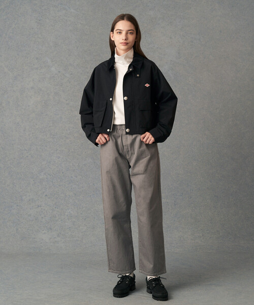 DANTON（ダントン）の「WOMEN'S NYLON TAFFETA SHORT JACKET（ブルゾン