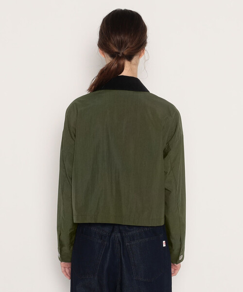DANTON（ダントン）の「WOMEN'S NYLON TAFFETA SHORT JACKET（ブルゾン