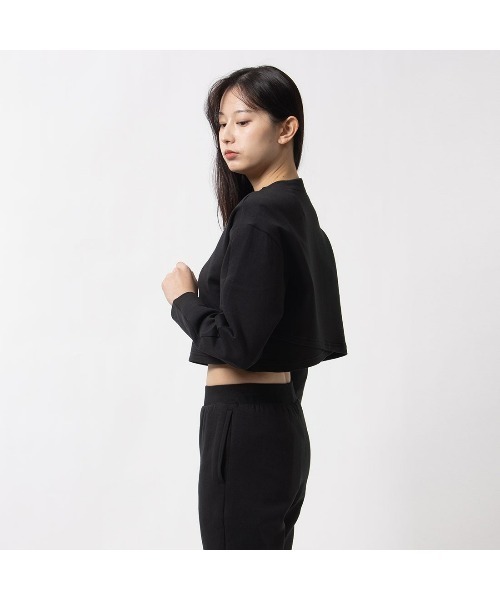 Reebok(リーボック)の「アクティブ コール ドリームブレンド ミッドレイヤー / ACTIV COLL DREAMBLEND MIDLAYER(Tシャツ/カットソー・レディース・ブルーグレー/ブラック/アイボリー・LARGE/MEDIUM/SMALL/XX-LARGE/X-LARGE/X-SMALL)」の19枚目の写真