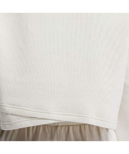 Reebok(リーボック)の「アクティブ コール ドリームブレンド ミッドレイヤー / ACTIV COLL DREAMBLEND MIDLAYER(Tシャツ/カットソー・レディース・ブルーグレー/ブラック/アイボリー・LARGE/MEDIUM/SMALL/XX-LARGE/X-LARGE/X-SMALL)」の6枚目の写真