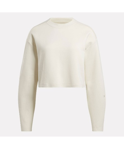 Reebok(リーボック)の「アクティブ コール ドリームブレンド ミッドレイヤー / ACTIV COLL DREAMBLEND MIDLAYER(Tシャツ/カットソー・レディース・ブルーグレー/ブラック/アイボリー・LARGE/MEDIUM/SMALL/XX-LARGE/X-LARGE/X-SMALL)」の7枚目の写真