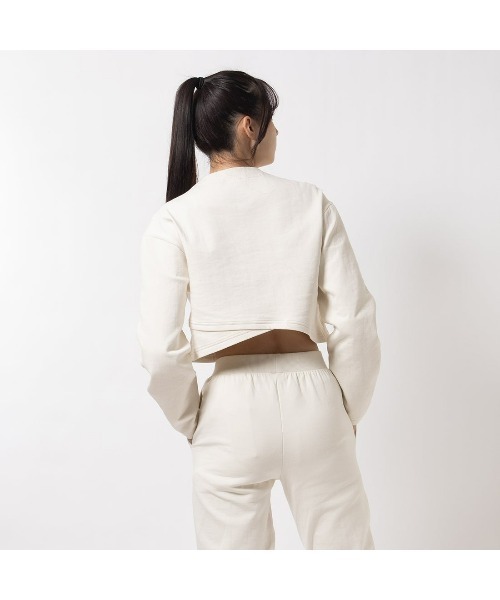 Reebok(リーボック)の「アクティブ コール ドリームブレンド ミッドレイヤー / ACTIV COLL DREAMBLEND MIDLAYER(Tシャツ/カットソー・レディース・ブルーグレー/ブラック/アイボリー・LARGE/MEDIUM/SMALL/XX-LARGE/X-LARGE/X-SMALL)」の9枚目の写真