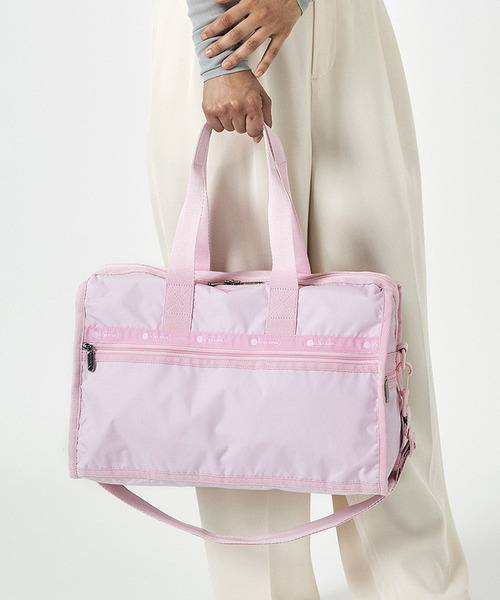 レスポートサックリュック3747 パウダーピンク SMART FLAP BACKPACK2ピンクピーコック（バックパック/リュック