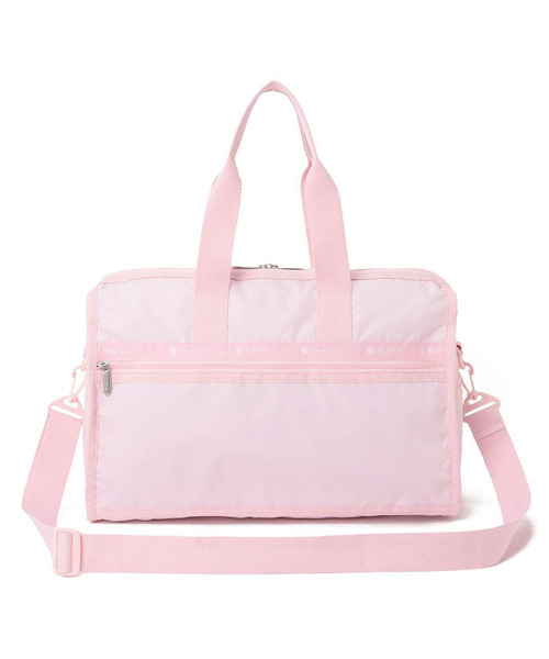 DELUXE MED WEEKENDERパウダーピンク LeSportsac（レスポートサック）の「DELUXE MED WEEKENDER
