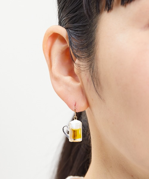 新品　ガーグル　gargle はちみつ クマ　ピアス　ブラウン　熊　くま 新品ガーグルgargle はちみつ クマピアスブラウン熊くま