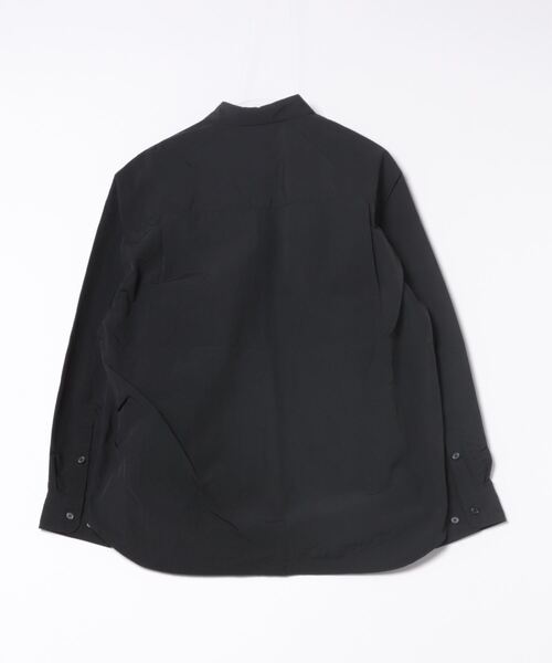 coca（coca）（コカ）の「撥水/ナイロンワッシャーシャツ（シャツ/ブラウス・メンズ・チャコール/ブラック・M/L/XL）」の13枚目の写真