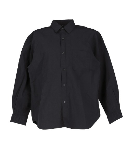 coca（coca）（コカ）の「撥水/ナイロンワッシャーシャツ（シャツ/ブラウス・メンズ・チャコール/ブラック・M/L/XL）」の11枚目の写真