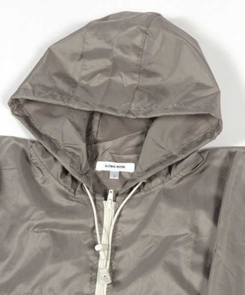 GLOBAL WORK（グローバルワーク）の「バイカラーレインポンチョ/986915（レインコート/ポンチョ・レディース・ミント/ベージュ/カーキ/チャコールグレー・FREE）」の10枚目の写真