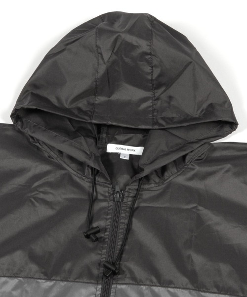 GLOBAL WORK（グローバルワーク）の「バイカラーレインポンチョ/986915（レインコート/ポンチョ・レディース・ミント/ベージュ/カーキ/チャコールグレー・FREE）」の15枚目の写真