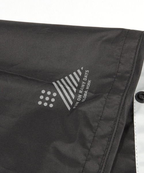 GLOBAL WORK（グローバルワーク）の「バイカラーレインポンチョ/986915（レインコート/ポンチョ・レディース・ミント/ベージュ/カーキ/チャコールグレー・FREE）」の17枚目の写真