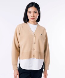 Noble（ノーブル）の「ミラノリブ ジャケットカーディガン