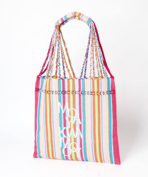 niko and...（ニコアンド）の「オリジナル透かしハンモックトートバッグ（トートバッグ・レディース・グレー/ブラック/ベージュ/オレンジ/その他1/ピンク・FREE）」の14枚目の写真