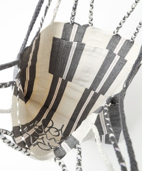 niko and...（ニコアンド）の「オリジナル透かしハンモックトートバッグ（トートバッグ・レディース・グレー/ブラック/ベージュ/オレンジ/その他1/ピンク・FREE）」の16枚目の写真