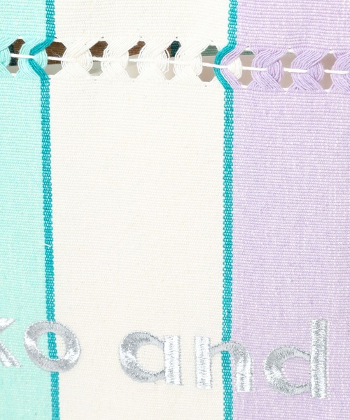 niko and...（ニコアンド）の「オリジナル透かしハンモックトートバッグ（トートバッグ・レディース・グレー/ブラック/ベージュ/オレンジ/その他1/ピンク・FREE）」の17枚目の写真