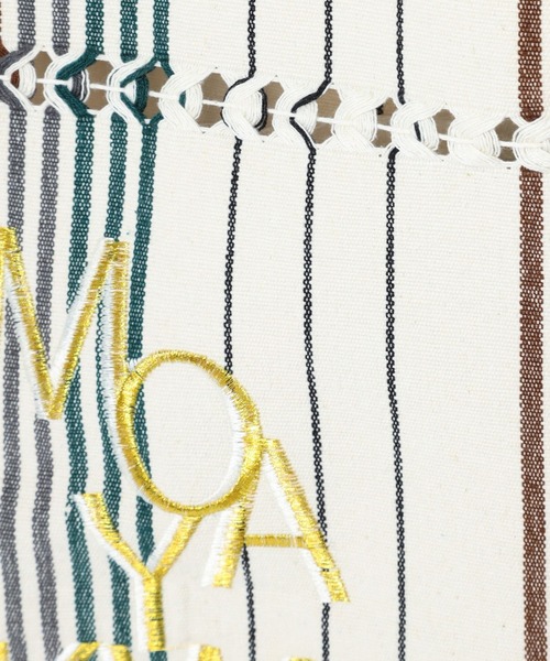 niko and...（ニコアンド）の「オリジナル透かしハンモックトートバッグ（トートバッグ・レディース・グレー/ブラック/ベージュ/オレンジ/その他1/ピンク・FREE）」の18枚目の写真