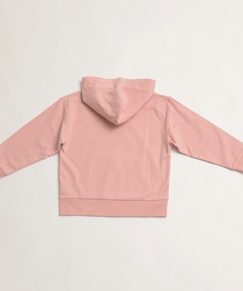 and D. petit main（アンドディープティマイン）の「ミニ裏毛ZIPパーカー（Tシャツ/カットソー・キッズ・トップグレー/ブラック/ライトピンク/オートミール・110cm/100cm/90cm/130cm/120cm）」の8枚目の写真