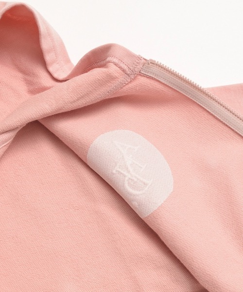 and D. petit main（アンドディープティマイン）の「ミニ裏毛ZIPパーカー（Tシャツ/カットソー・キッズ・トップグレー/ブラック/ライトピンク/オートミール・110cm/100cm/90cm/130cm/120cm）」の14枚目の写真