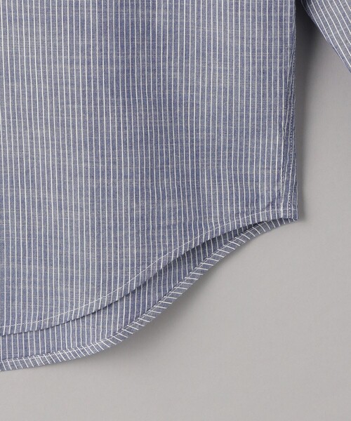 BEAUTY&YOUTH UNITED ARROWS(ビューティーアンドユースユナイテッドアローズ)の「ピンストライプ スラビー レギュラーフォルム テーパード シャツ(シャツ/ブラウス・メンズ・ケリー/コバルトブルー/ダークブラウン・S/M/L/XL)」の21枚目の写真