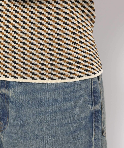 LOWRYS FARM（ローリーズファーム）の「ガラニットタンク　104784（Tシャツ/カットソー・レディース・ブラック/グリーン/ブラウン/アイボリー・FREE）」の16枚目の写真