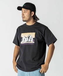 inhabitant(インハビタント)Inhabitant house T-shirts/ロゴアレンジTシャツ/サーフィン/レジャー/スケートボード