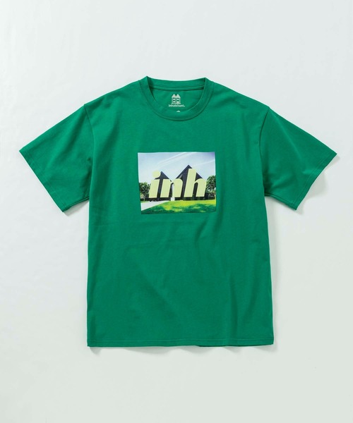 INHABITANT（インハビタント）の「inhabitant(インハビタント)Inhabitant house T-shirts/ロゴアレンジTシャツ/サーフィン/レジャー/スケートボード（Tシャツ/カットソー・メンズ・ブラック/グリーン/ホワイト・L/M）」の19枚目の写真