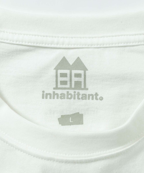 INHABITANT（インハビタント）の「inhabitant(インハビタント)Inhabitant house T-shirts/ロゴアレンジTシャツ/サーフィン/レジャー/スケートボード（Tシャツ/カットソー・メンズ・ブラック/グリーン/ホワイト・L/M）」の14枚目の写真