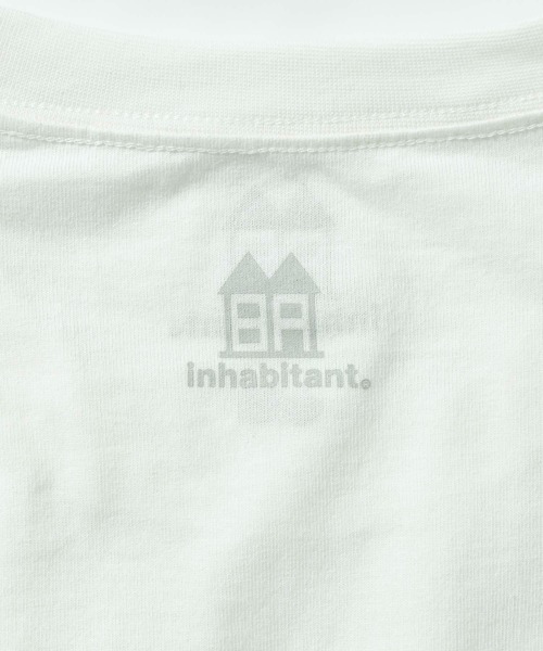 INHABITANT（インハビタント）の「inhabitant(インハビタント)Inhabitant house T-shirts/ロゴアレンジTシャツ/サーフィン/レジャー/スケートボード（Tシャツ/カットソー・メンズ・ブラック/グリーン/ホワイト・L/M）」の12枚目の写真