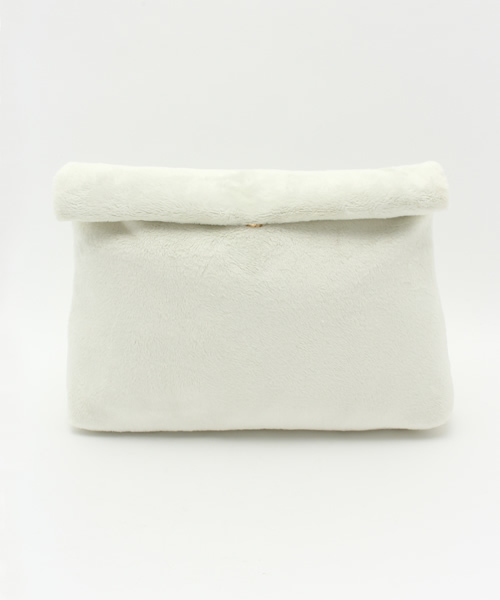 VENCEEXCHANGE（ヴァンスエクスチェンジ）の「ファークラッチバック（クラッチバッグ・レディース・ブラック/グレー/ベージュ/ホワイト・FREE）」の2枚目の写真