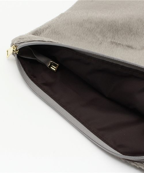 VENCEEXCHANGE（ヴァンスエクスチェンジ）の「ファークラッチバック（クラッチバッグ・レディース・ブラック/グレー/ベージュ/ホワイト・FREE）」の12枚目の写真