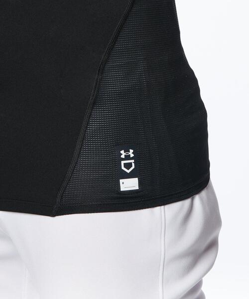 UNDER ARMOUR(アンダーアーマー)の「【使用禁止】UAヒートギアアーマー コンプレッション スリーブレス クルーネック シャツ(ベースボール/メンズ)(Tシャツ/カットソー・メンズ・ブラック・L/M)」の5枚目の写真