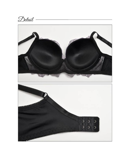 DRW下着C65 DRW（ドロー）の「ルミナス シアー リリー育乳 脇高 ブラジャー
