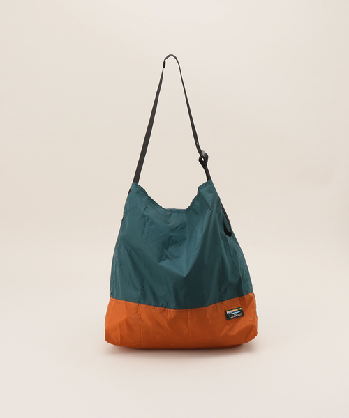U by SPICK&SPAN(ユーバイスピックアンドスパン)の「【L.L.Bean/エルエルビーン】 フォールダブルエコバッグ(ショルダーバッグ・レディース・ネイビー/サックスブルー・FREE)」の7枚目の写真