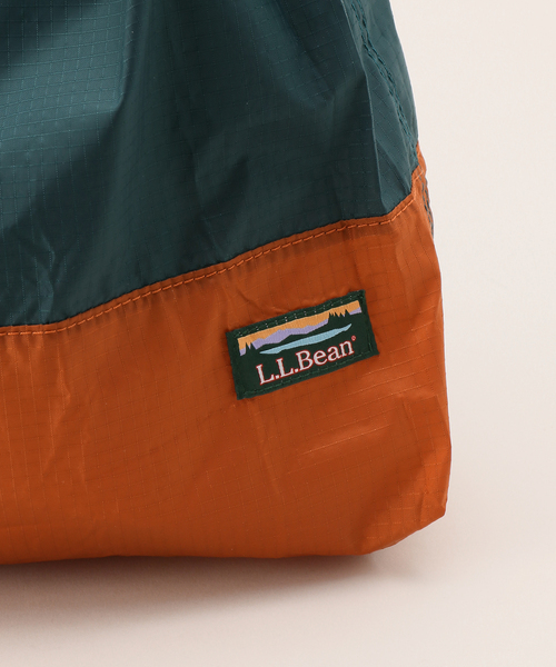 U by SPICK&SPAN(ユーバイスピックアンドスパン)の「【L.L.Bean/エルエルビーン】 フォールダブルエコバッグ(ショルダーバッグ・レディース・ネイビー/サックスブルー・FREE)」の18枚目の写真