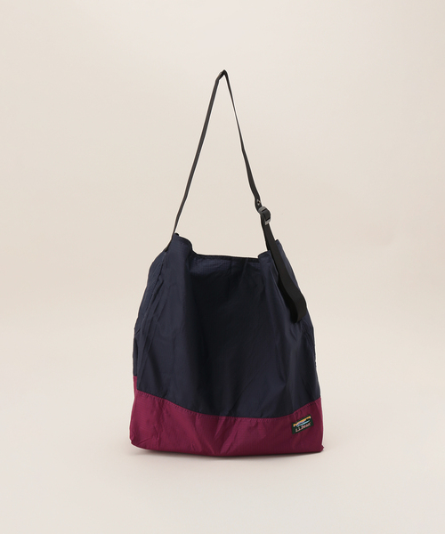 U by SPICK&SPAN(ユーバイスピックアンドスパン)の「【L.L.Bean/エルエルビーン】 フォールダブルエコバッグ(ショルダーバッグ・レディース・ネイビー/サックスブルー・FREE)」の20枚目の写真