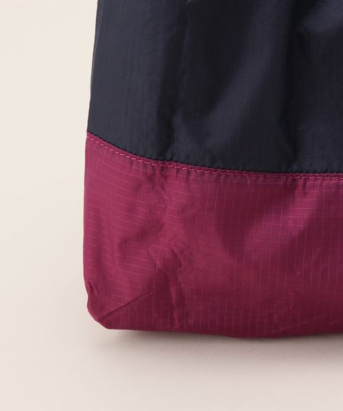 U by SPICK&SPAN(ユーバイスピックアンドスパン)の「【L.L.Bean/エルエルビーン】 フォールダブルエコバッグ(ショルダーバッグ・レディース・ネイビー/サックスブルー・FREE)」の21枚目の写真