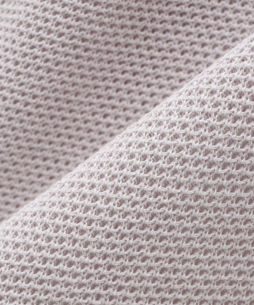 EDIFICE（エディフィス）の「ギマコットン ミックスヤーン メッシュカーディガン（カーディガン/ボレロ・メンズ・グレー/ブルー系その他/ブラック・MEDIUM/LARGE）」の12枚目の写真