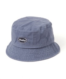 ［抗菌防臭］オーバル刺繍コットンハット