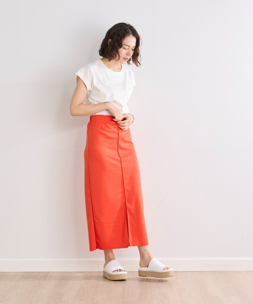 INED CLARO（イネドクラロ）の「こなれフレンチカットソー（Tシャツ/カットソー・レディース・モカ/ブラック/オフホワイト・フリー）」の9枚目の写真