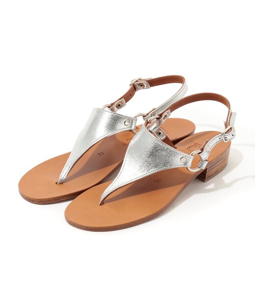 K.JACQUES（ケイジャック）の「K.JACQUES ZAYLA シームレスソールサンダル（サンダル・レディース・シルバー・38/37/36）」の2枚目の写真