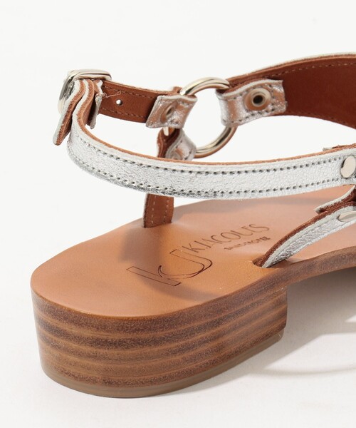 K.JACQUES（ケイジャック）の「K.JACQUES ZAYLA シームレスソールサンダル（サンダル・レディース・シルバー・38/37/36）」の7枚目の写真