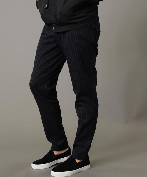 BEAUTY&YOUTH UNITED ARROWS（ビューティーアンドユースユナイテッドアローズ）の「【WEB限定】by ∴ TR ストライプテーパードパンツ◆（スラックス・メンズ・ダークグレー/ネイビー・SMALL/MEDIUM/LARGE）」の3枚目の写真