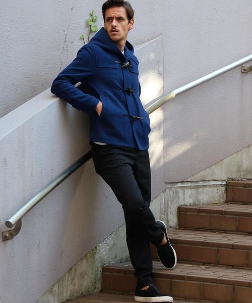 BEAUTY&YOUTH UNITED ARROWS（ビューティーアンドユースユナイテッドアローズ）の「【WEB限定】by ∴ TR ストライプテーパードパンツ◆（スラックス・メンズ・ダークグレー/ネイビー・SMALL/MEDIUM/LARGE）」の21枚目の写真