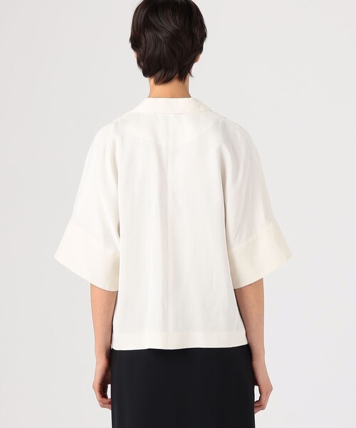 ソフトサテン ハーフスリーブジャケット（テーラードジャケット）｜DES