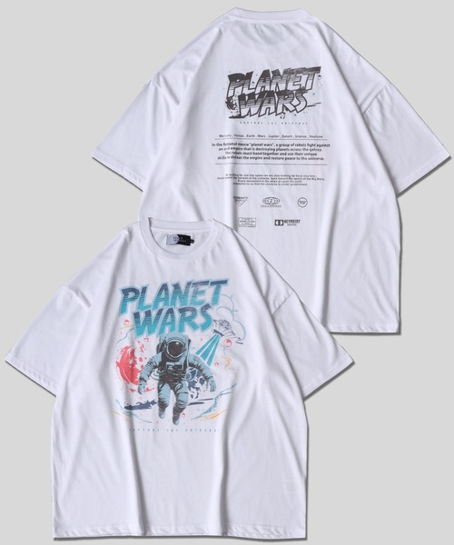 SITRY(シトリー)の「Fiction Movie Design T-Shirt/ヴィンテージライク フィクションムービープリント オーバーサイズ 半袖Tシャツ レディース メンズ(Tシャツ/カットソー・レディース・ホワイト/グレー系その他/ホワイト系その他/チャコール・M/L)」の2枚目の写真